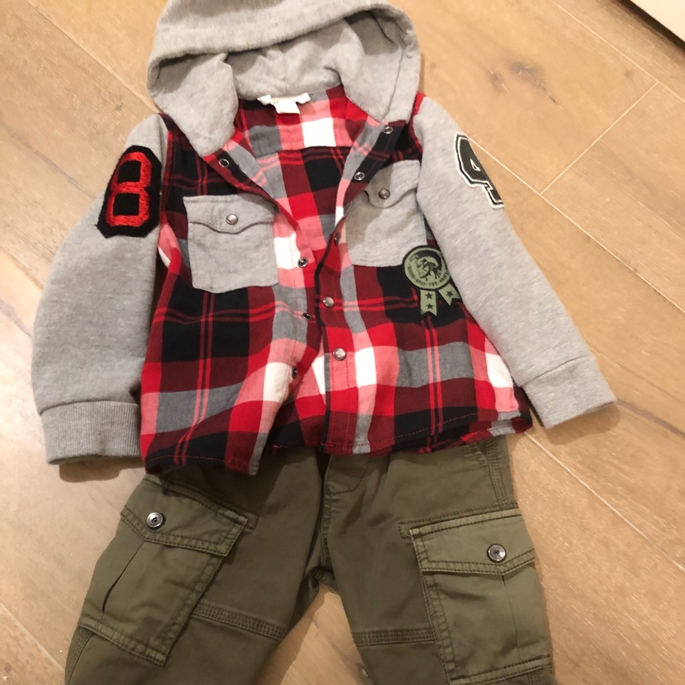 Diesel pant & jacket set